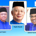 in the 'father and Mother of All Blunders', Ismail Sabri Publicly Washed His Hands on Immediate Pardon for Former Prime Minister Najib Abdul Razak, Umno President Ahmad Zahid Hamidi Has Entered the Fray in Ge15. - Nmh Graphics by Dh