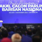 Presiden Umno Yang Juga Pengerusi Barisan Nasional (bn) Ahmad Zahid Hamidi Mengingatkan Tentang Kesetiaan Kepada Perjuangan Parti Dan Jika Bn Diberi Mandat Sebagai Kerajaan, Bn Akan Bekerja Keras Seperti Sebelum Ini Demi Kemakmuran Rakyat Dan Negara. --foto Ihsan Fb Zahid Hamidi