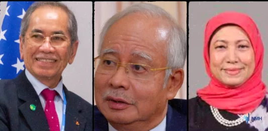 Najib, for Nancy Shukri and Wan Junaidi, Was the Best Thing That Ever Happened on This Side of the Southeast Asia Sea Where China Has Aggressive Designs on Sabah and Sarawak Waters As the Federal Government Looks the Other Way. - Nmh Pic