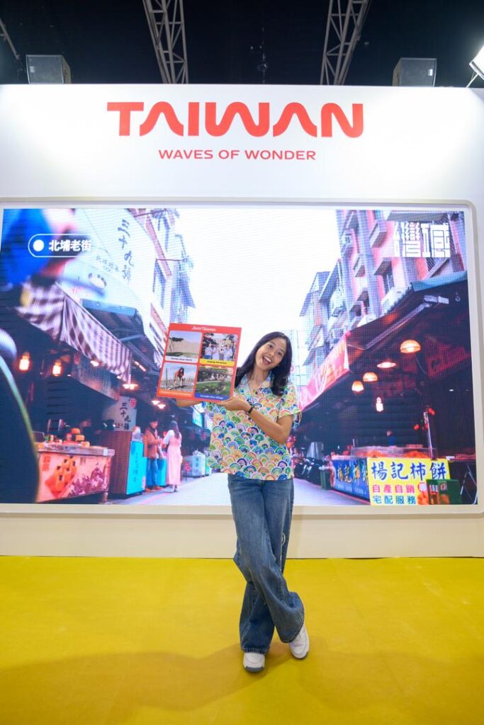 Influencer and International Woman Footballer Intan Serah Shared Her Personal Journey on Taiwan at the Matta Fair on Friday.