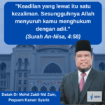 Peguam Syariah Kanan, Datuk Dr Mohd Zaidi Md Zain Berkata, Sangat Mengejutkan Apabila Mengambil Masa Lebih 500 Hari Untuk Ag Mengakui Apa Yang Sepatutnya Diketahui Rakyat Sejak Hari Pertama – Kewujudan Adendum Diraja Itu. Keadilan Yang Lewat Adalah Satu Kezaliman.