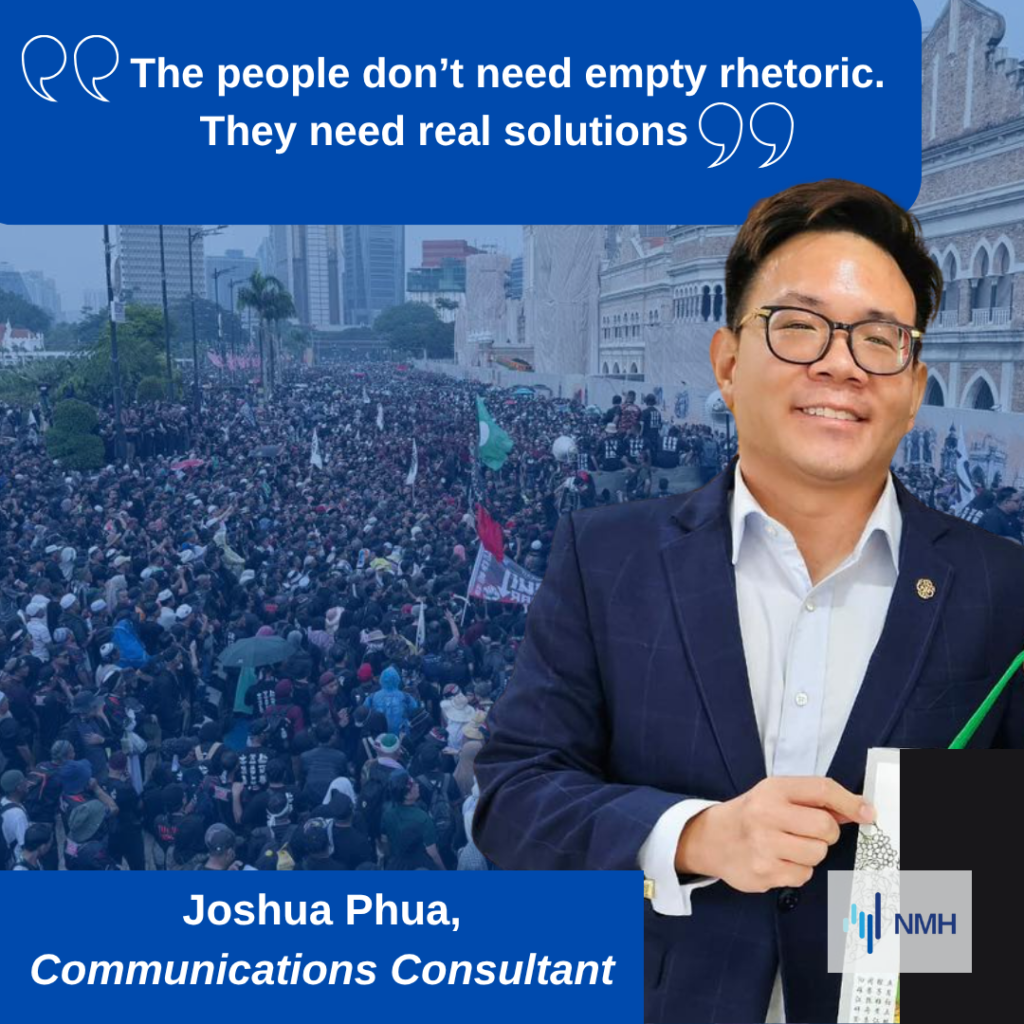 Joshua - Turun | Nmh Joseph Phua Took Aim at Dap’s Elitism, Warning That Their Arrogance is Sowing Dangerous Seeds—pushing the Malays Toward Unity, Not out of Strength, but Desperation