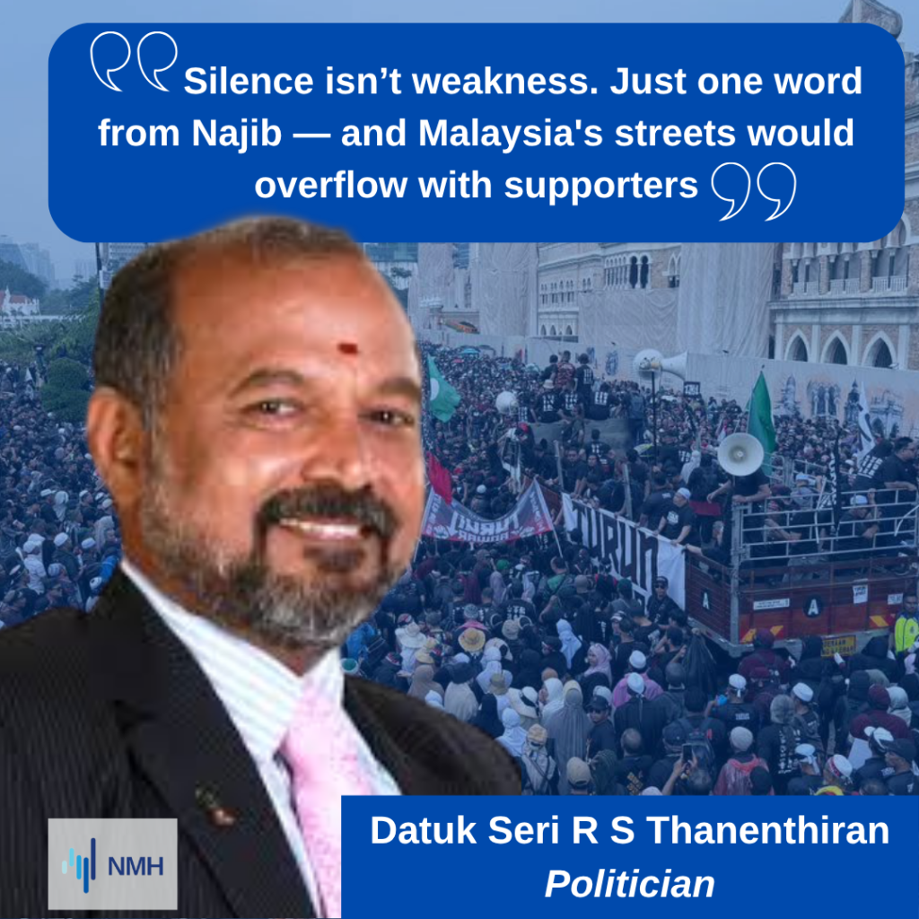 Thenenthiran - Turun | Nmh Although Datuk Seri R S Thanenthiran Didn’t Attend the Turun Anwar Rally, but Like Many Others, He Supported Its Message.