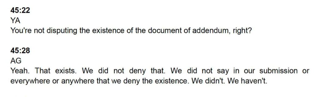Nmh-addendum | Nmh Recording of the Judge Questioning the Dpp on the Existence of the Royal Addendum