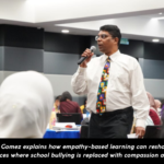 Dr Brendan J. Gomez Explains How Empathy-based Learning Can Reshape Classrooms into Safe Spaces Where School Bullying is Replaced with Compassion and Resilience.