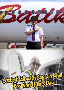 Captain Khairulirwan Kamaruddin Speaking on World Pilots' Day