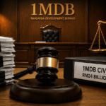 the 1mdb Civil Suit at the Kuala Lumpur High Court, Where the Plaintiffs Are Seeking About Rm24 Billion from Datuk Seri Najib Razak and Several Other Defendants. Ai-generated Image.
